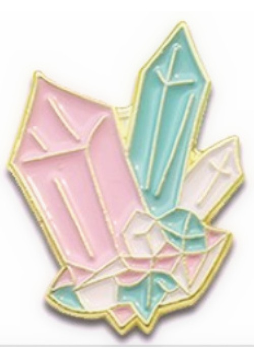 Crystal Enamel Pin 